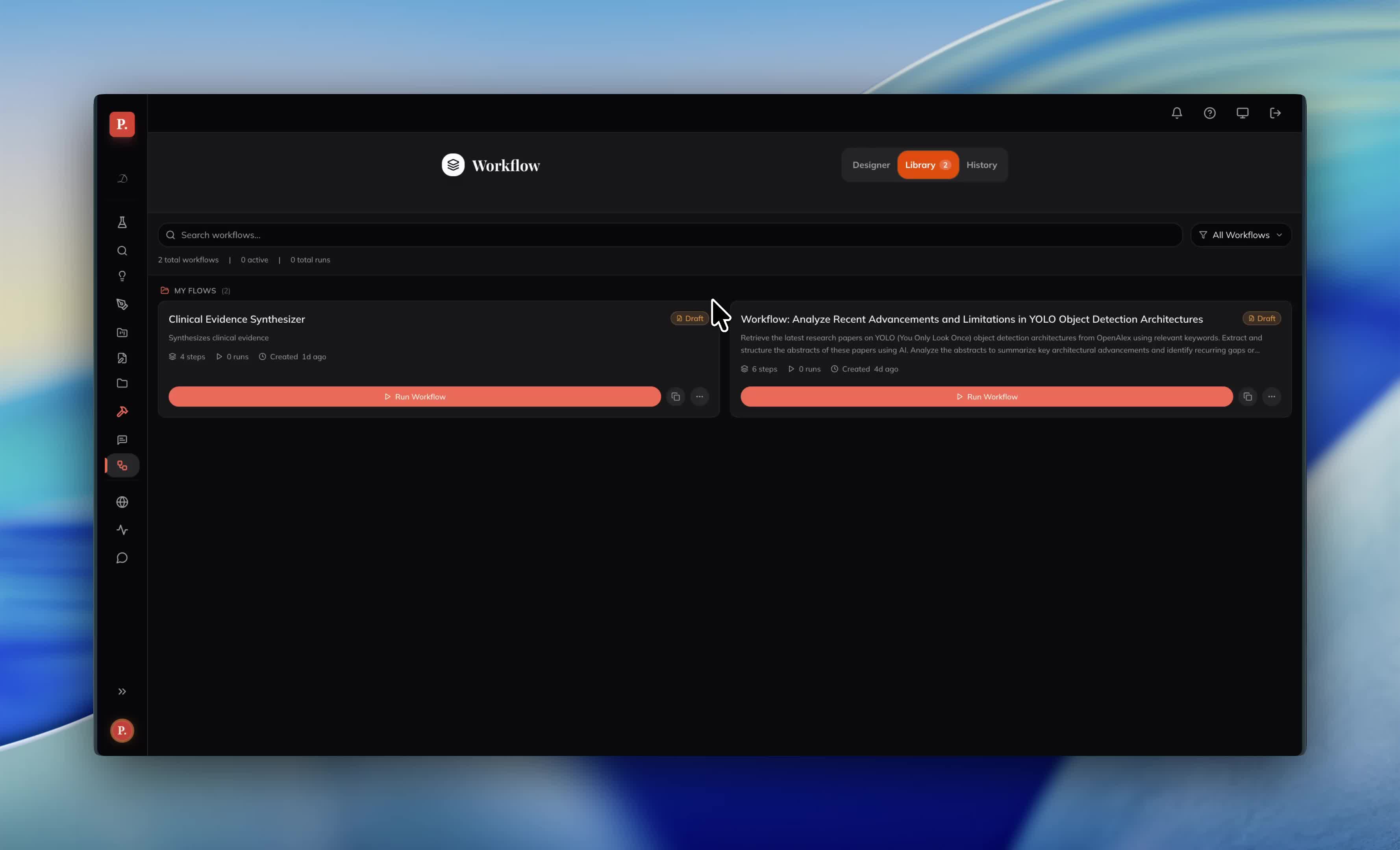 Paperflow Application Research Workflow Automation – PapersFlow
